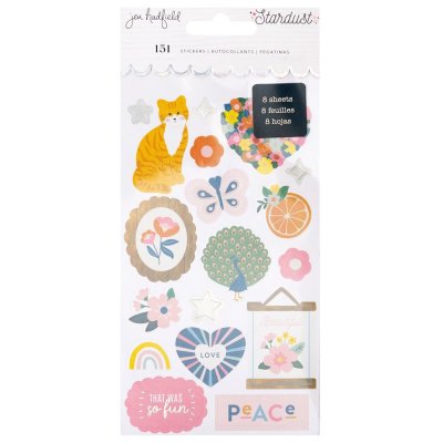 Jen Hadfield Stickersbook - Stardust