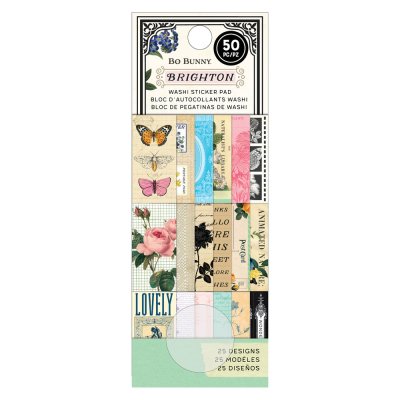 Bo Bunny Washi Sticker Pad - Brighton