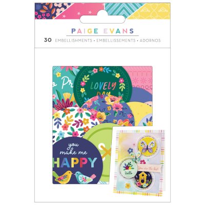 Paige Evans Diecuts - Blooming Wild 