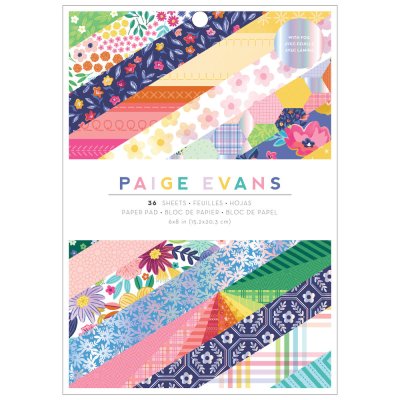 Paige Evans 6x8 Paper Pad - Blooming Wild 