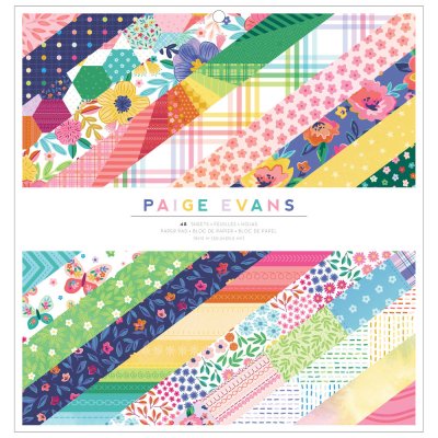Paige Evans 12x12 Paper Pad - Blooming Wild 