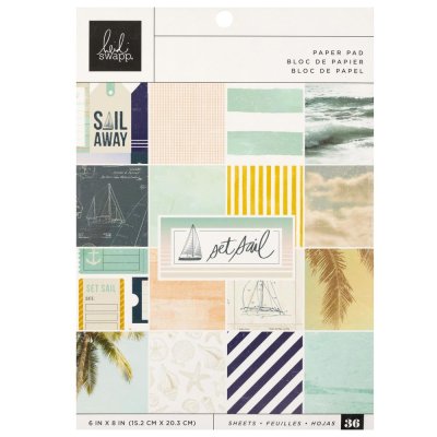 Heidi Swapp Paper Pad 6X8 - Set Sail
