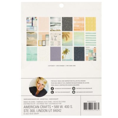 Heidi Swapp Paper Pad 6X8 - Set Sail