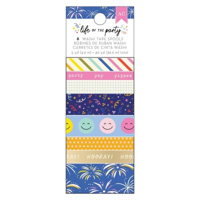 American Crafts Washi Tape - Life Of The Party Gold Foil
