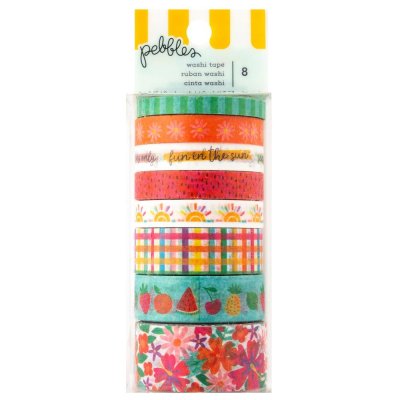 Pebbles Washi Tape - Fun In The Sun 