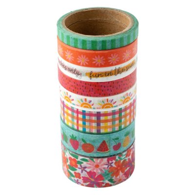 Pebbles Washi Tape - Fun In The Sun 