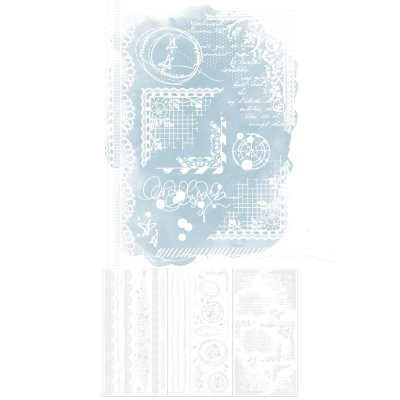 49 And Market Rub-On Transfer Set - Edges Irresistible