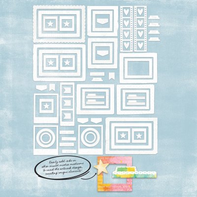 49 and Market Die-Cuts Frames - Irresistable