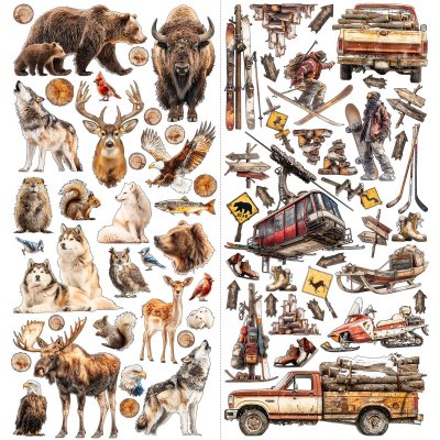 49 and Market Laser Cut Outs Elements - Timber And Tweed