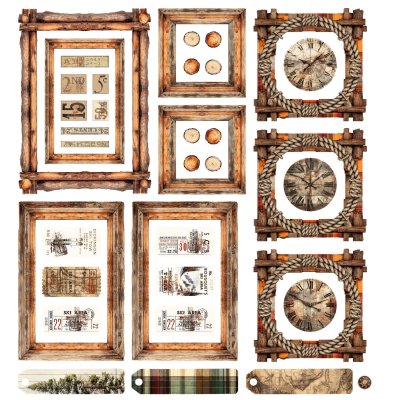 49 and Market Ephemera & Frames - Timber And Tweed