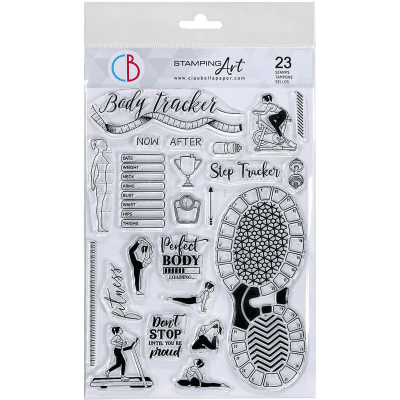 Ciao Bella Clear Stamp Set - Bujo Fitness