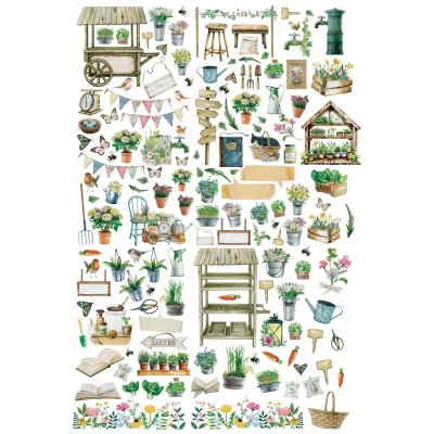 49 and Market Laser Cut Outs Elements - From the Garden
