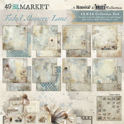 49 and Market 12x12 Collection Pack - Faded Memory Lane