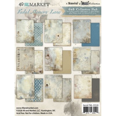 49 and Market 6x8 Collection Pack - Faded Memory Lane
