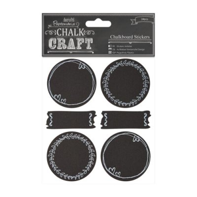 Chalkboard Stickers Doodle Circles