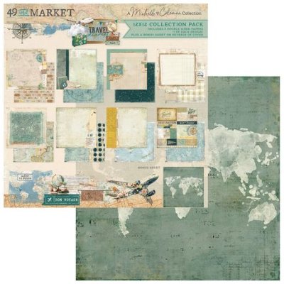49 and Market 12x12 Collection Pack - Travel Diaries
