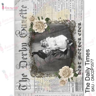 Dress My Craft Transfer Me Sheet A4 - The Daily Times