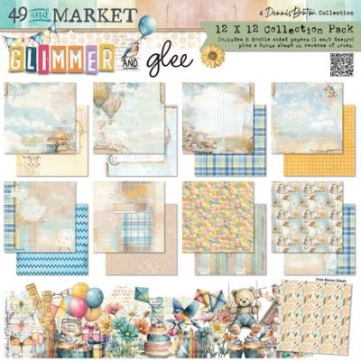 49 and Market 12x12 Collection Pack - Glimmer and Glee