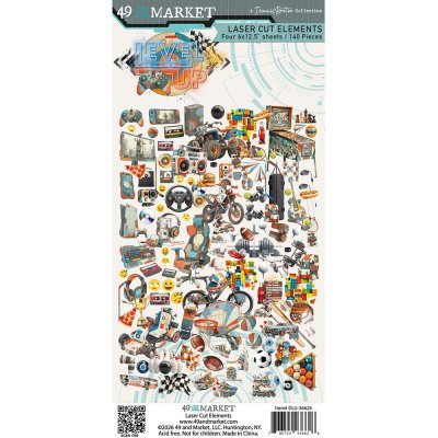 49 and Market Laser Cut Outs Elements - Level Up