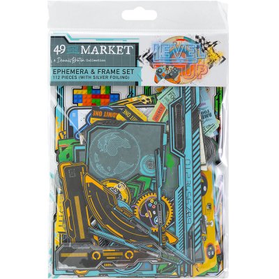 49 and Market Ephemera and Frame Set - Level Up