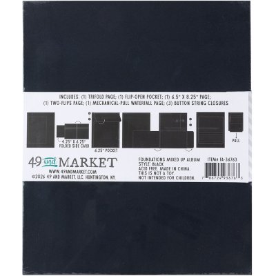 49 and Market Foundations Mixed Up Album 2 - Black