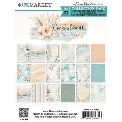 49 And Market 6x8 Collection Pack - Coastal Soul 