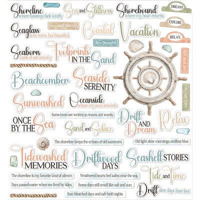 49 And Market Chipboard Set - Coastal Soul 
