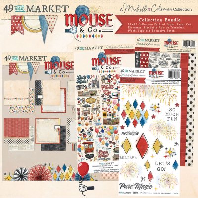 49 and Market Bundle with Patch - Mouse and Co Collection 