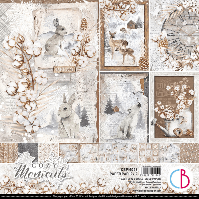 Ciao Bella 12x12 Paper set - Cozy Moments 