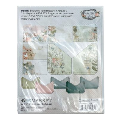 49 and Market Essential File Set - Vintage Artistry Tranquility