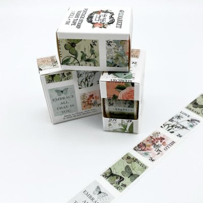 49 and Market Postage Washi Tape - Vintage Artistry Tranquility 