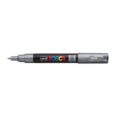POSCA Extra-Fine Bullet Tip Paint Marker - Silver