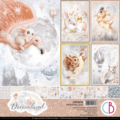 Ciao Bella Paper pad 12x12 - Dreamland