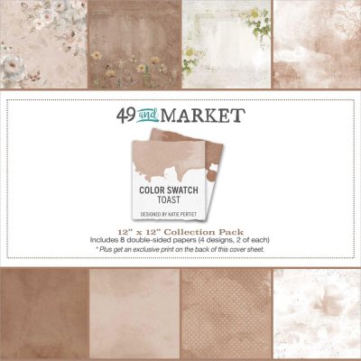 49 And Market 12x12 Collection Pack - Color Swatch: Toast