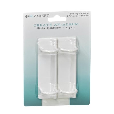 49 And Market Create-An-Album Binder Mechanism White