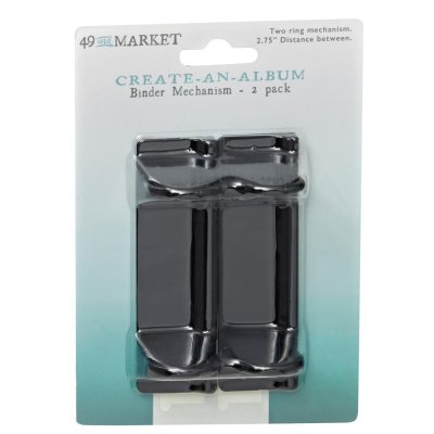 49 And Market Create-An-Album Binder Mechanism Black