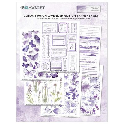 49 and Market Rub On - Color Swatch: Lavender