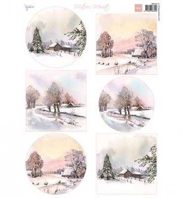 Marianne Design 3D ark - Winter Landscape