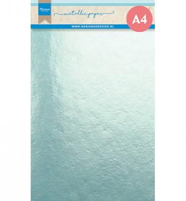 Marianne Design Metallic Paper A4 - Mint 