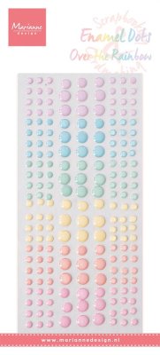 Marianne Design Enamel Dots - Over the rainbow