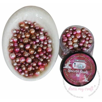 Dress My Craft Unicorn Beads - Pink