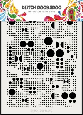 Dutch Mask Art A5 - Mylar Various Dots