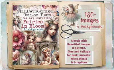 Fairies in Bloom & Backgrounds