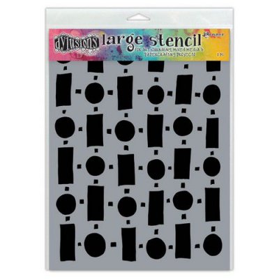 Ranger Dylusions Stencils Retro - Large DYS68716