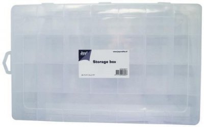 Joy! Crafts Storage box with compartments 23