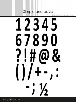 Simple and Basic die - Numbers