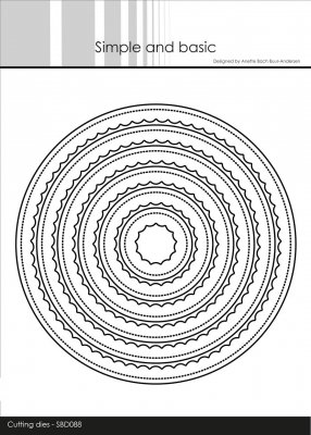 Simple and Basic die - Inner Scallop Circle