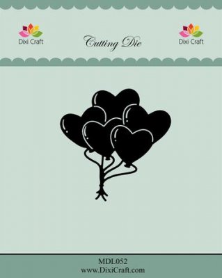 DIXI CRAFT DIES - Heart balloons