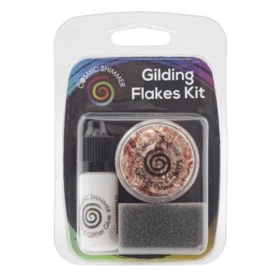 Cosmic Shimmer Gilding Flakes Kit Copper Kettle