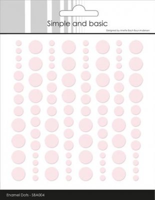 Enamel Dots Baby Rose